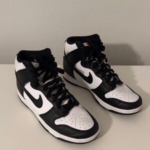 Nike Panda Black and White Dunks